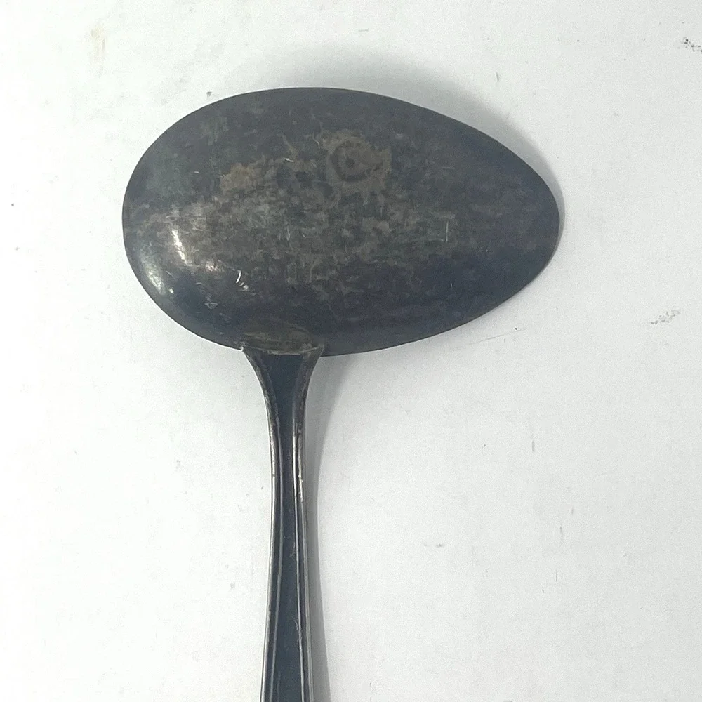 Webster Company Sterling Silver Ladle - Cream/Jelly Spoon - Art‎ Deco Style 4.5